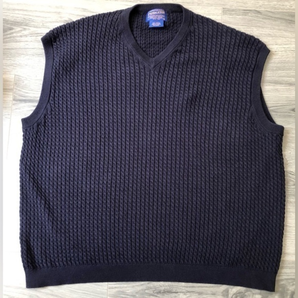 Pendleton Blue Vest